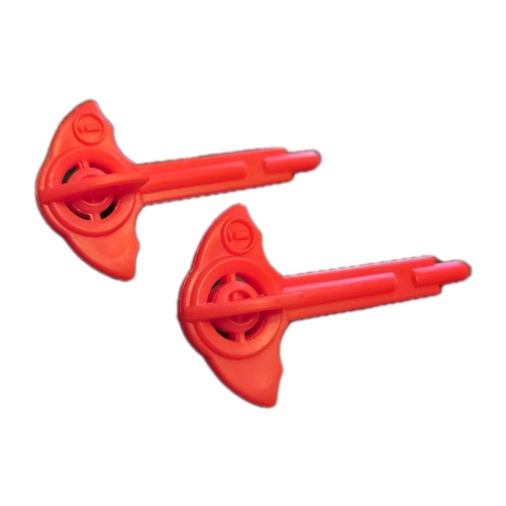 Imaginext Transforming Batcave Red Missiles Projectiles 2pc Parts Replacement